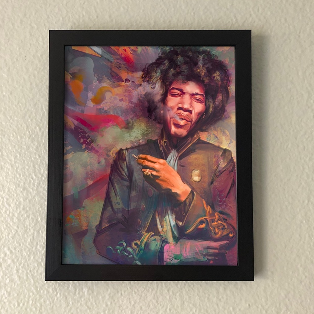 Jimi Hendrix Wall Art